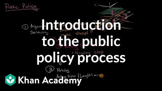 Introduction to the public policy process  US government and civics  Khan Academy [upl. by Truc281]