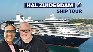 Holland America Zuiderdam Ship Tour [upl. by Garlaand]