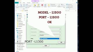 EPSON L1300 ADJPROG RESETTER  PAD DOLU EMÄ°CÄ° HATASI RESETLEME PROGRAMI [upl. by Monti]