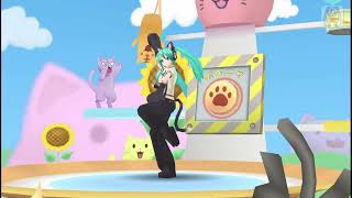 Nekomimi Switch Cat Ears Switch  Hatsune Miku  Project Diva Extend Japan  PPSSPP 1080p [upl. by Obocaj149]