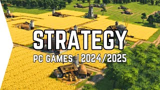 25 New Upcoming PC Strategy Games in 2024 amp 2025 [upl. by Ynaffit]