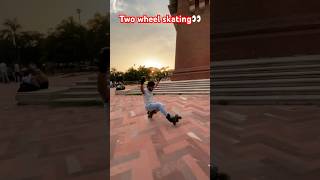 skating twowheels clocktower yourubeshorts india viral skatelover [upl. by Ayocal991]