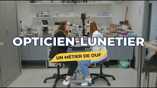 Opticien lunetier cest quoi  Juliette te présente son métier de ouf [upl. by Buzzell]