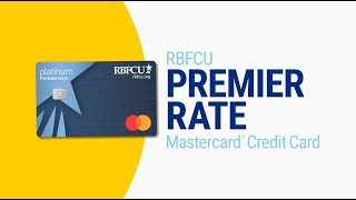 RBFCU Premier Rate Mastercard® Credit Card [upl. by Pallua237]