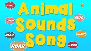 animales Sonidos canción  aprenden los animales Sonidos  Educational Songs  Animals Sound Song [upl. by Storer504]