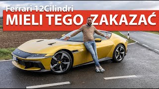 Pierwszy polski test Ferrari 12Cilindri król gran turismo za 2 miliony [upl. by Daisi]