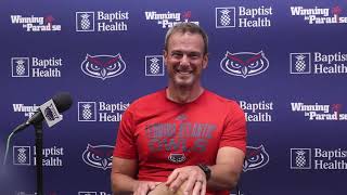 FAU Football 2024 Fall Camp Interviews Day 6 Coach Tom Herman [upl. by Maggs305]