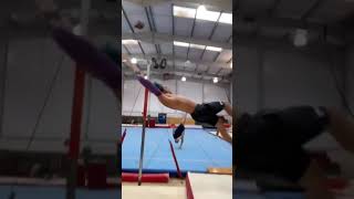 High Bar Snaps as Acrobat Practices New Trick  1534979 [upl. by Fredette]