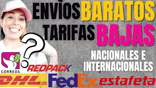 PAQUETERIA MAS BARATA DE MEXICO MEJORES TARIFAS correos de mexico mexpostCOMO HACER ENVIOS [upl. by Lidah]