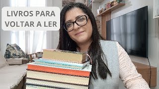 DICAS PARA SAIR DA RESSACA  Livros para retomar o hábito de ler [upl. by Ahsimrac566]