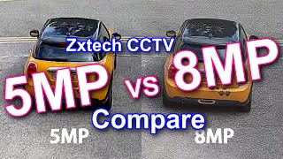 5MP vs 8MP 4K CCTV Cameras [upl. by Edniya]