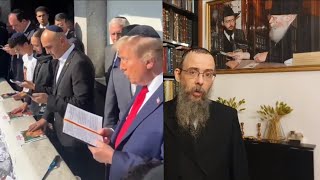 1158 Te is szabadulj  Oberlander Báruch túszok Ros hásáná József Trump a Rebbe sírjánál [upl. by Akceber]