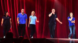 Glee The 3D Concert Movie  Don t Stop Believing Cast Performance [upl. by Lovett443]