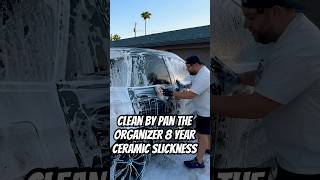 Save 10 FD10  Clean By Pan The Organizer 8 Year Ceramic Coating slickness Testing Pans detailing [upl. by Arvind]