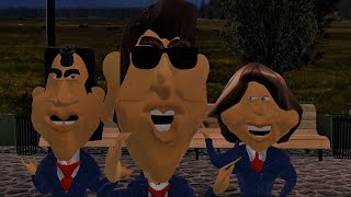 REAGANOMICS  Rap Animation  Trickle Down Song [upl. by Eidde]