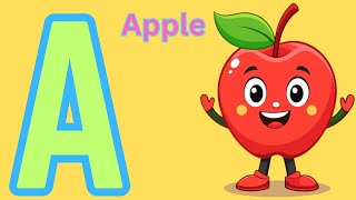 Phonics song For Toddlers  Kiddy Educational Learning  ABC Song  A is for apple  Learn Alphabet [upl. by Lejna]