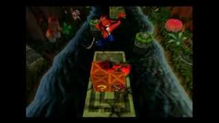 Crash Bandicoot 2 Cortex Strikes Back  Stage 7 Air Crash CrystalChallenge Gem Get [upl. by Euphemiah]