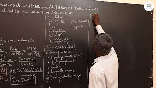 Exercices  Terminale S PC Chimie  lAutoprotolyse de leau et PH dune solution aqueuse Suite 2 [upl. by Ennylhsa]