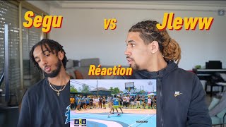 Réaction 1v1 Jlew vs Segu  BallIsLife [upl. by Hcurab]