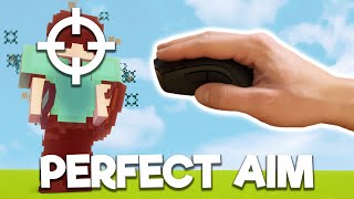 how to get perfect aim in minecraft pvp [upl. by Eriha]