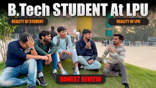 BTech Student Review at LPU  Shocking Placement Reality By Student [upl. by Krum504]