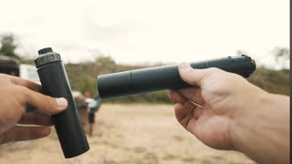 Spectre 9 VS Obsidian 45 Suppressor  SilencerCo [upl. by Adniral]