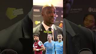 Carlton Cole names his three favorite players in the world right now ⚽️🌎 shorts [upl. by Budge]