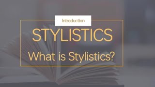 What is StylisticsIntroduction To StylisticsExplain with Urdu and Hindi [upl. by Yrtnej]