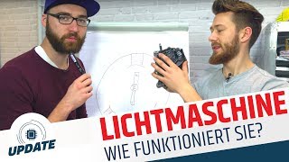 LICHTMASCHINE bzw GENERATOR  WIE funktioniert er  UPDATE  MOVE IT [upl. by Akkimat]