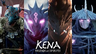 Kena Bridge of Spirits  All Bosses [upl. by Eatnoid]