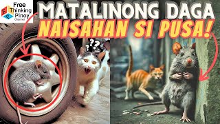 GANITO ang Daga Magtago sa Pusa  Rat Defense Mechanism [upl. by Bessy]