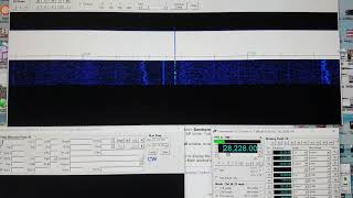 Ic 7300 spectrum scope from dxlabs commander de vk3meg [upl. by Mala260]