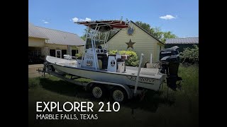 SOLD Used 2005 Explorer 210 Tunnel Vee in Marble Falls Texas [upl. by Notlok]