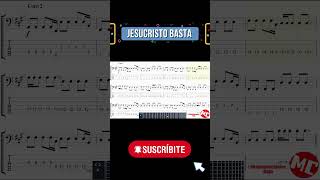 🎸 Jesucristo basta  Un Corazón  Kim Richards  BAJO  Partituras y Tabs 🎸🎶 bajo tabs cover [upl. by Eadmund]