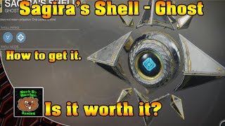 Destiny 2  How to get Sagiras shell  Exotic Ghost [upl. by Aihsekyw]