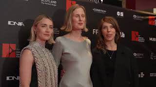 RSPB Scotland interview with Saoirse Ronan and Amy Liptrot at the premier of TheOutrun [upl. by Alasdair]