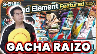 Banner Trap Lagi  Gacha 150 RD Cari Raizo 🔥🔥  One Piece Bounty Rush [upl. by Ule]