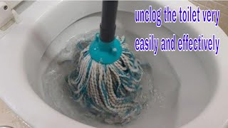 a plumber taught me how to unclog the toilet very easy and effective way [upl. by Story]