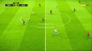 Faroe Islands vs Albania Highlights Goals  Euro 2024 Qualifiers  PES 21 [upl. by Colon]