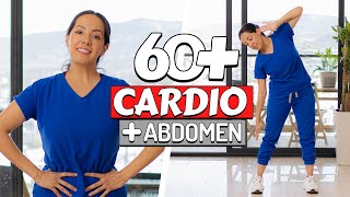 Mejor Ejercicio que salir a Caminar 🥵 Cardio  Abdomen para Adultos Mayores  Mariana Quevedo [upl. by Mcmahon338]