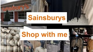 Sainsburys new mens collection l come shop with me l New vlog🛒🛍️ [upl. by Erik810]