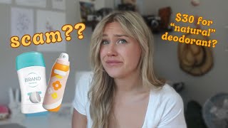 Natural Deodorant recipe  How natural deodorant companies are SCAMMING you [upl. by Nnarual]