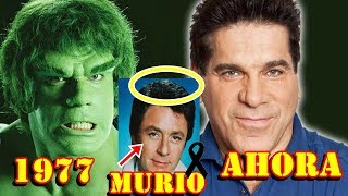 ASÍ VIVE LOU FERRIGNO HULK DE 1977 EL HOMBRE INCREÍBLE Y HOMENAJE A BILL BIXBI [upl. by Nitsyrk593]