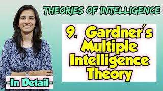 Howard Gardners Multiple Intelligence Theory  For All Teaching Exams InculcateLearning Ravina [upl. by Ahseit129]