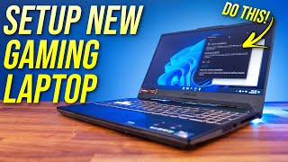 How To Setup Your New Gaming Laptop [upl. by Abrahamsen395]