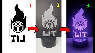 How to PROPERLY Laser Engrave Acrylic  LIT Tutorials [upl. by Atlas]