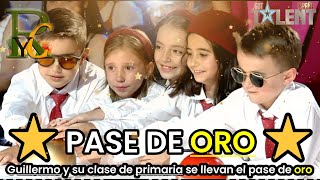 Got Talent España 2024🥇👨‍🏫Guillermo y su clase de primaria se llevan el pase de oro de Tamara Falcó [upl. by Kamillah]