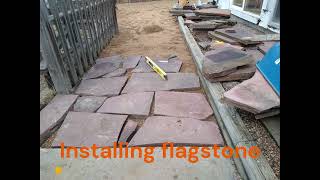 Flagstone patio makeover [upl. by Charron549]