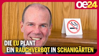 Die EU plant ein Rauchverbot in Schanigärten  Peter Dobcak [upl. by Nyleve548]