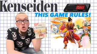 Kenseiden Master System PAL  Full Playthrough [upl. by Nadya]